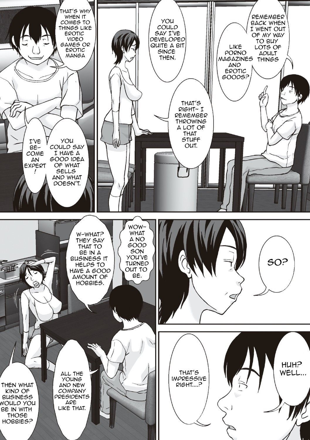 Hentai Manga Comic-Hey! What Are You Doing Making a Pass at Your Mother!-Read-7